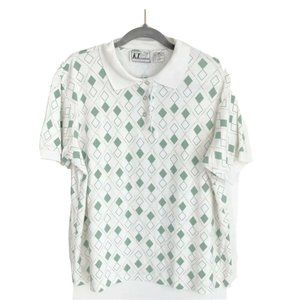 K.T. Golf Womens Geomertrical T Shirt Size XL